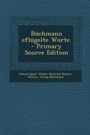 Cover of Buchmann Eflugelte Worte.