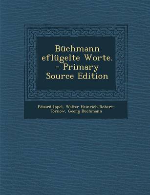 Book cover for Buchmann Eflugelte Worte.