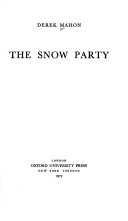 Book cover for Snow Party