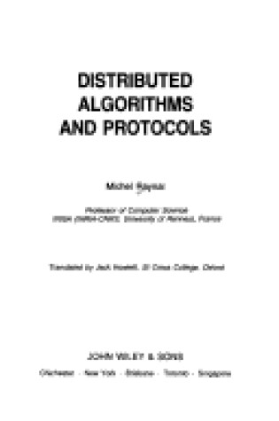 Cover of Distributed Algorithms and Protocols