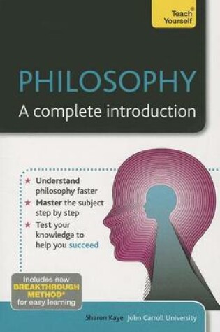 Cover of Philosophy - A Complete Introduction: Teach Yourself: Book