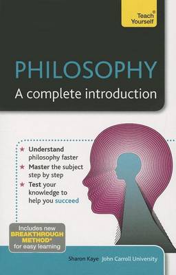 Book cover for Philosophy - A Complete Introduction: Teach Yourself: Book