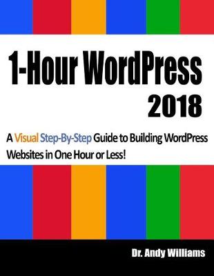 Book cover for 1-Hour Wordpress 2018