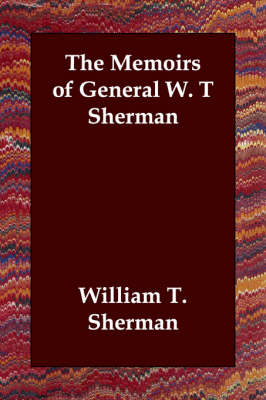 Book cover for The Memoirs of General W. T Sherman