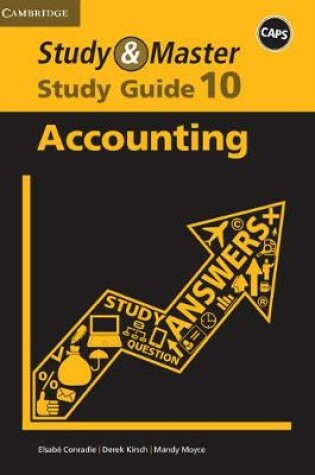 Cover of Study & Master Accounting Study Guide Grade 10 English