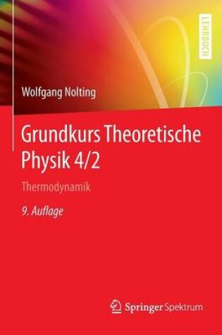 Cover of Grundkurs Theoretische Physik 4/2