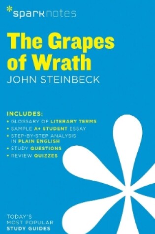Cover of The Grapes of Wrath SparkNotes Literature Guide
