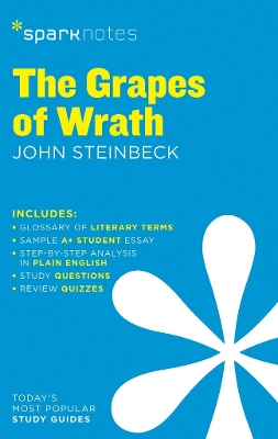 Book cover for The Grapes of Wrath SparkNotes Literature Guide