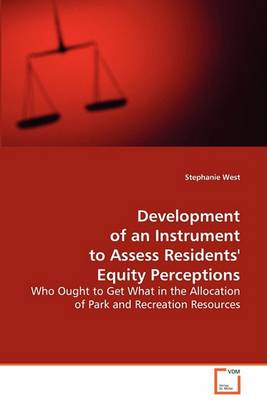 Book cover for Development of an Instrument to Assess Residents' Equity Perceptions