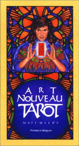 Book cover for Art Nouveau Tarot Deck