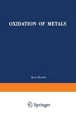 Book cover for Oxidation of Metals