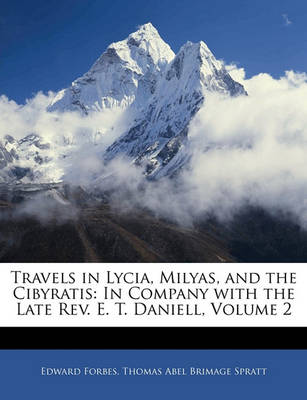 Book cover for Travels in Lycia, Milyas, and the Cibyratis