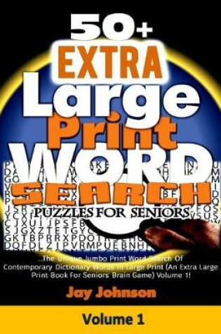 Cover of 50+ Extra Large Print Word Search Puzzles for Seniors