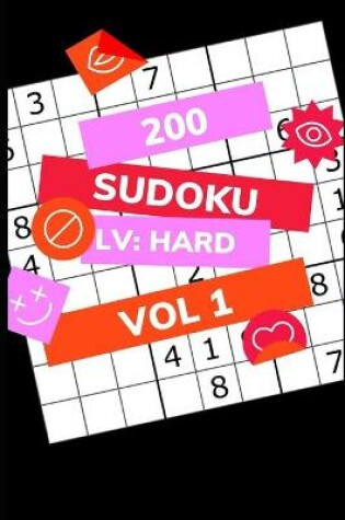 Cover of 200 Sudoku Lv HARD Vol. 1