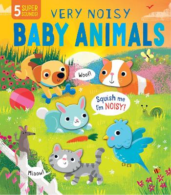 Book cover for Very Noisy Baby Animals