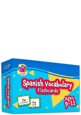 Book cover for New Spanish Vocabulary Flashcards for Ages 9-11