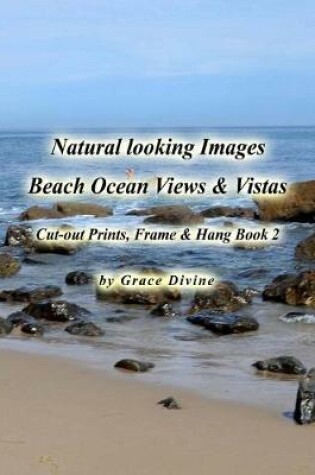 Cover of Natural Looking Images Beach Ocean Views & Vistas Cut-out Prints, Frame & Hang Book 2