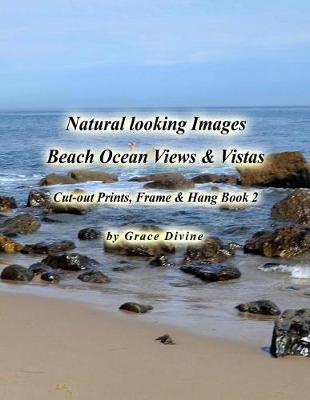 Book cover for Natural Looking Images Beach Ocean Views & Vistas Cut-out Prints, Frame & Hang Book 2