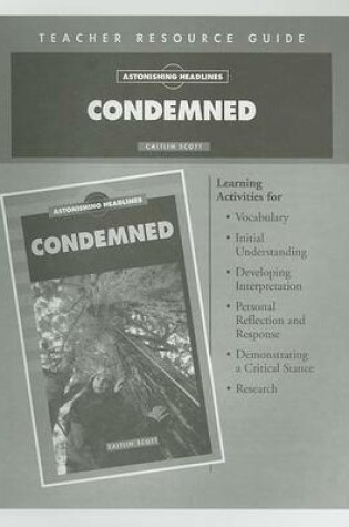 Cover of Condemned Teacher Resource Guide