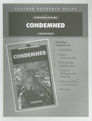 Cover of Condemned Teacher Resource Guide