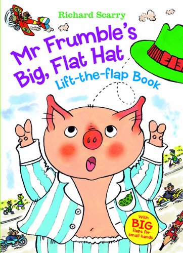 Book cover for Mr. Frumble's Big, Flat Hat Lift-The-Flap Book