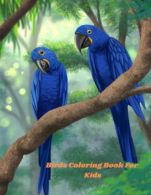 Book cover for Birds Coloring Book For Kids