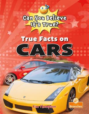 Book cover for True Facts on Cars