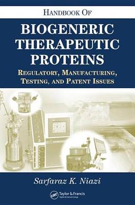 Book cover for Handbook of Biogeneric Therapeutic Proteins