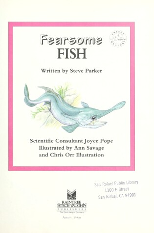 Cover of Fearsome Fish