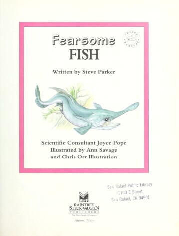 Cover of Fearsome Fish