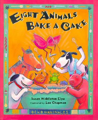 Book cover for Eight Animals Bake A Cake