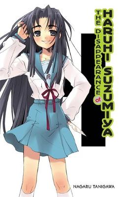 Book cover for The Disappearance of Haruhi Suzumiya (light novel)