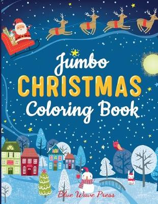 Book cover for Jumbo Christmas Coloring Book