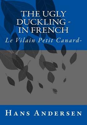 Book cover for The Ugly Duckling - in French