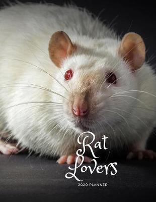 Book cover for Rat Lovers 2020 Planner