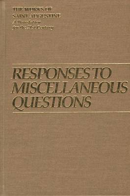 Book cover for Responses to Miscellaneous Questions