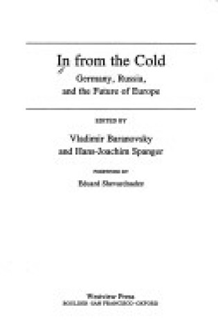 Cover of In From The Cold