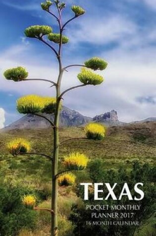 Cover of Texas Pocket Monthly Planner 2017