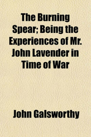 Cover of The Burning Spear; Being the Experiences of Mr. John Lavender in Time of War