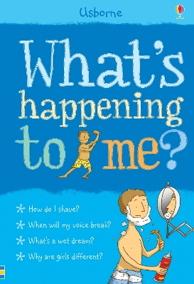 Book cover for Whats Happening to Me? (Boy)