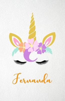 Book cover for Fernanda A5 Lined Notebook 110 Pages