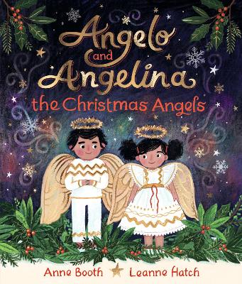 Book cover for Angelo and Angelina, the Christmas Angels