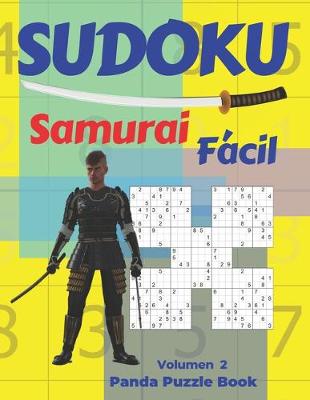 Book cover for Sudoku Samurai Facil - Volumen 2