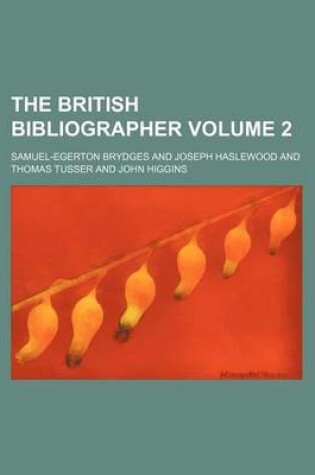 Cover of The British Bibliographer Volume 2