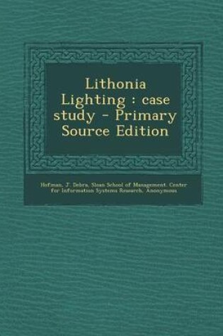 Cover of Lithonia Lighting