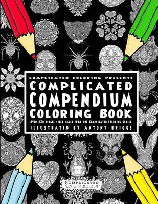 Cover of Complicated Compendium Coloring Book