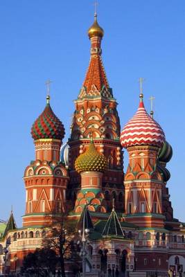 Book cover for St. Basil's Cathedral Moscow Russia Journal