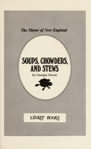 Book cover for Soups, Chowders, and Stews