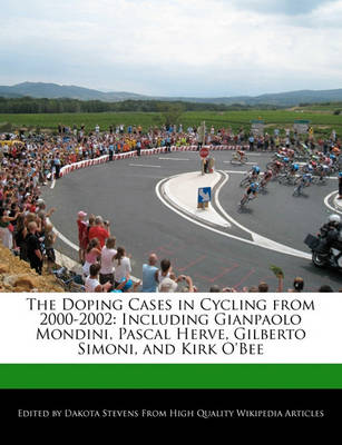 Book cover for The Doping Cases in Cycling from 2000-2002