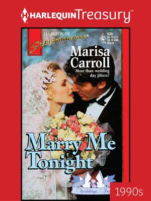 Book cover for Marry Me Tonight